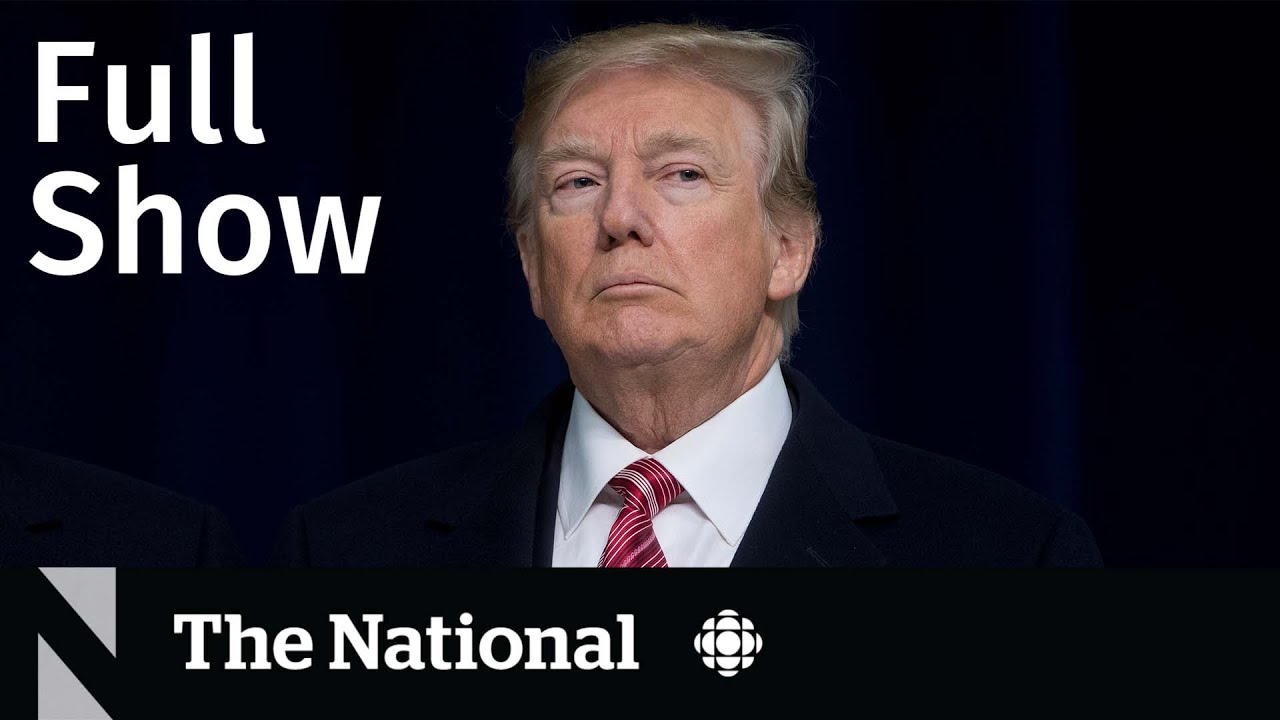 CBC News: The National | Trump indicted, N.S. shooting report, Catch the Ace