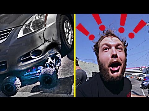 RC Crashed into A Car!  (Traxxas X-Maxx) - UCSpFnDQr88xCZ80N-X7t0nQ