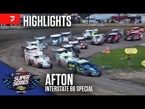 Interstate 88 Special | Short Track Super Series at Afton Motorsports Park 7/16/25 | Highlights - dirt track racing video image
