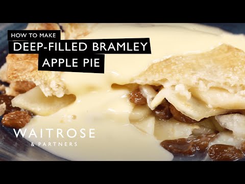 Deep-filled Bramley apple pie - Waitrose - UCFNJOpACpCFRH_Fm_66L3iw