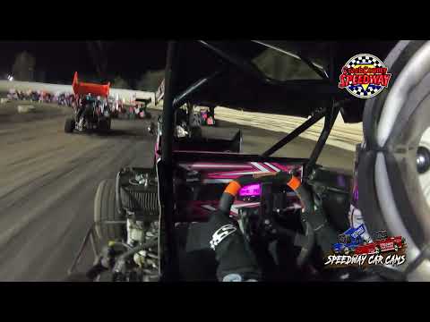 #9 Abigayle Lett - Restrictor - 11-6-2021 Creek County Speedway - In Car Camera - dirt track racing video image