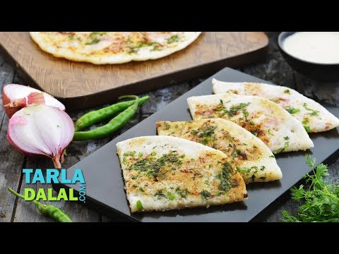 प्‍याज का उत्तपम (Onion Uttapam, Onion Uttapa) by Tarla Dalal - UCYRRwNWXxCKFaVjFuXo1I8Q