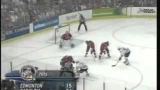 Hurricanes - Oilers 2006 Stanley Cup Finals Game 7 Highlights (6/19/06)