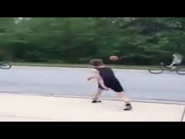 Kid Throws Basketball At Girl On Bike: Is This bullying?