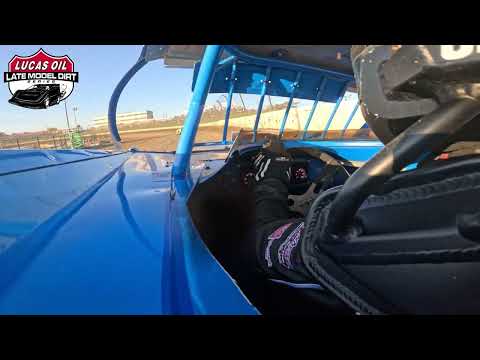 Lucas Oil Late Model Dirt Series | #71 - Hudson O'Neal - Hot Laps | Eldora Speedway - dirt track racing video image