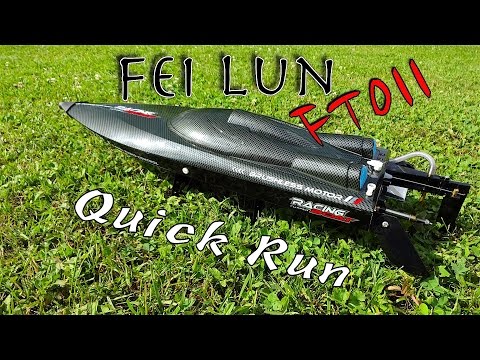 Fei Lun FT011 Quick Run : 4S Brushless Speed Boat! - UC2c9N7iDxa-4D-b9T7avd7g