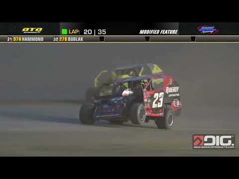 Albany-Saratoga Speedway | Modified Feature Highlights | 6/27/25 - dirt track racing video image