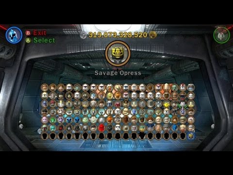 LEGO Star Wars III: The Clone Wars - A Look at All Playable Characters - UCg_j7kndWLFZEg4yCqUWPCA