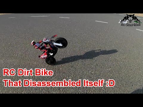 How to Disassemble an RC Dirt Bike while driving it - UCsFctXdFnbeoKpLefdEloEQ