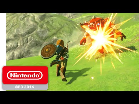 The Legend of Zelda: Breath of the Wild - Exploration Gameplay - Nintendo E3 2016 - UCGIY_O-8vW4rfX98KlMkvRg