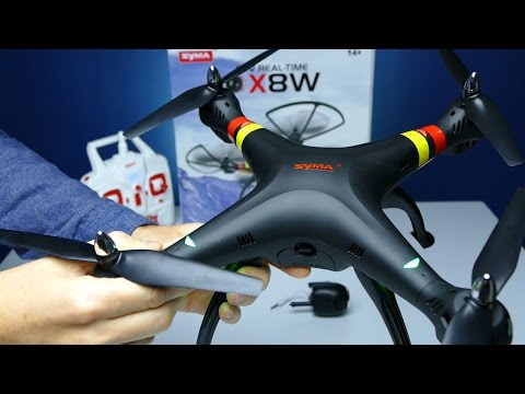 Syma X8W Quadcopter Drone Review - Tested with a GoPro - UCBcfnPcLvzR9TqW-jx5GuaA