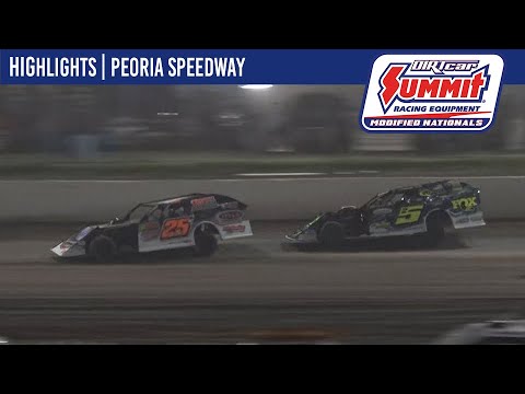 DIRTcar Summit Modified Nationals | Peoria Speedway | June 14, 2023 | HIGHLIGHTS - dirt track racing video image