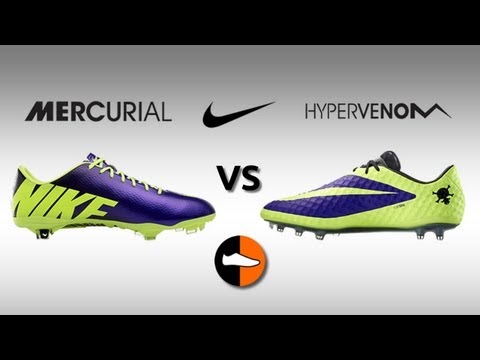 Mercurial Vapor IX & Hypervenom Phantom Compared - Hi Vis Nike - UCs7sNio5rN3RvWuvKvc4Xtg