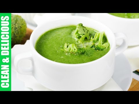 Clean Eating Broccoli Stem Soup Recipe | Clean & Delicious - UCj0V0aG4LcdHmdPJ7aTtSCQ