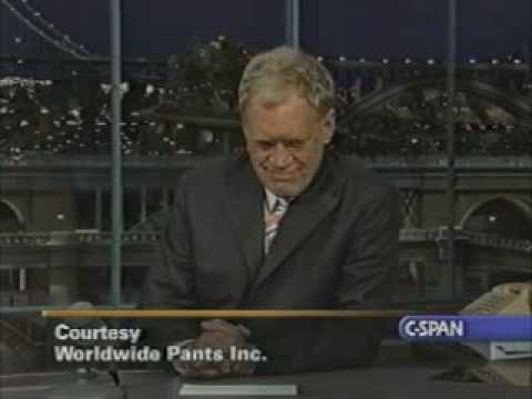 David Letterman - Top ten George W. Bush moments