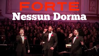 Forte - Nessun Dorma - Carnegie Hall Debut