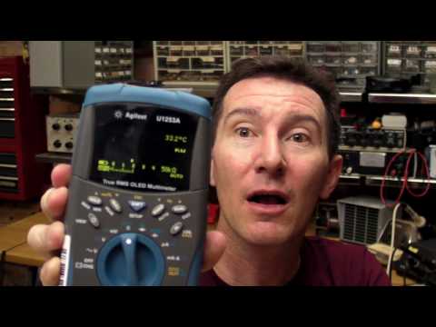 EEVblog #56 - Agilent U1253A OLED Multimeter Review & Teardown - UC2DjFE7Xf11URZqWBigcVOQ