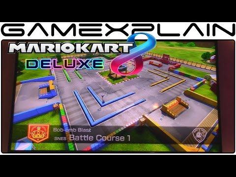 Mario Kart 8 Deluxe - Bob-Omb Blast on SNES Battle Course 1 (Off Camera) - UCfAPTv1LgeEWevG8X_6PUOQ