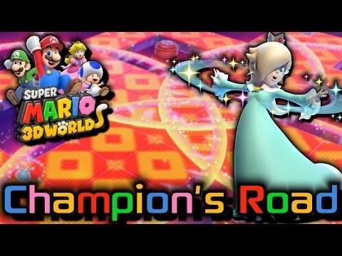 Super Mario 3D World - Champion's Road (World Crown FINALE) - UCzA7lo0Cml0NZYKj3g42BKw
