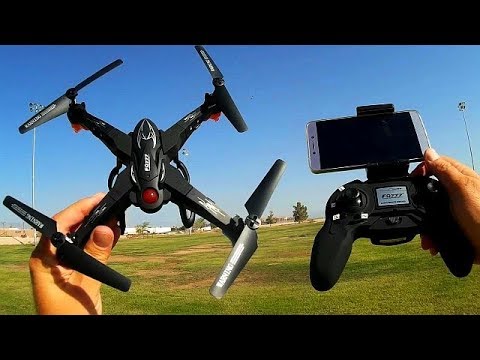 FQ777 FQ20W Detaching Arms 720p HD FPV Camera Drone Flight Test Review - UC90A4JdsSoFm1Okfu0DHTuQ