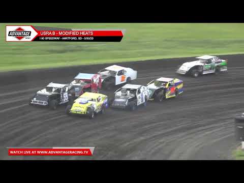 B-Modified | I-90 Speedway | 5-30-2020 - dirt track racing video image