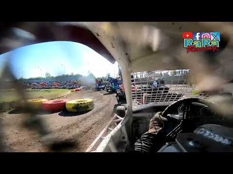 World of Dirt finale Speedway Emmen 29 juni 2024 - Stockcar FRL79 Louw de Vries onboard - RaRaRacing - dirt track racing video image