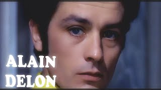 Alain Delon - A Whiter Shade Of Pale (by Procol Harum) with lyrics.