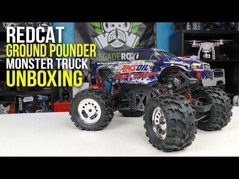 Redcat Ground Pounder Amsoil Monster Truck Unboxing - UCiqTEhDiWz1eb7exfWiy5TA