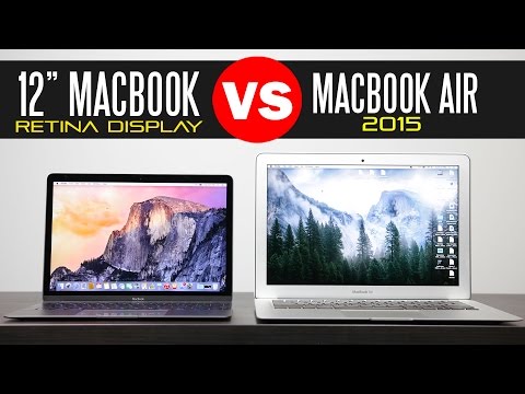 12-Inch Macbook Vs 2015 13-Inch Macbook Air - Hands On Comparison - UCvIbgcm10GqMdwKho8C1Zmw