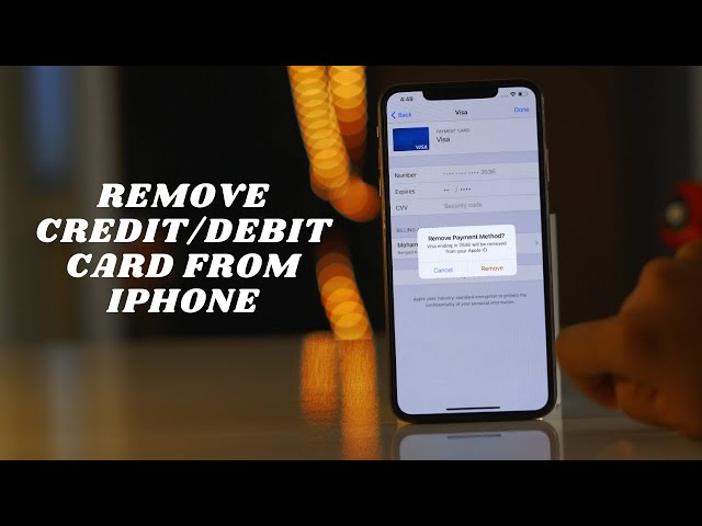 How to Remove a Credit Card from Your Apple ID