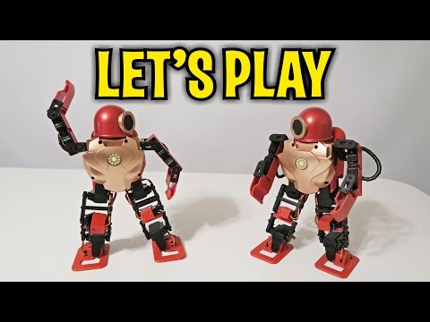 LET'S PLAY - ROBOHERO (NEW Build Your Own KIT) - Humanoid Robot Review - Intelligent Toy like Cozmo! - UCkV78IABdS4zD1eVgUpCmaw