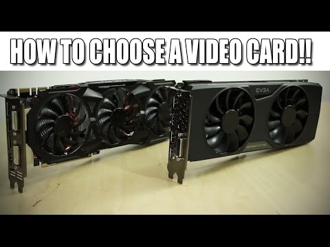 How to choose a Video Card - UCkWQ0gDrqOCarmUKmppD7GQ