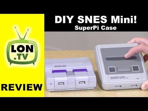 DIY SNES Mini! Retroflag SuperPi Cases for Raspberry Pi Review - UCymYq4Piq0BrhnM18aQzTlg