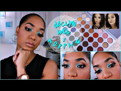 MAKEUP TUTORIAL | Jaclyn Hill x Morphe ✴ Turquoise & Gold Smokey Eye ✴ - UCPWE8QVTHPLqYaCOuqWNvIw