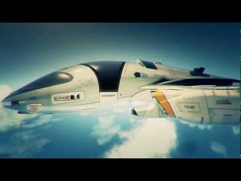 Future Spaceship Concepts - Rendered in Cinema4D - UCR_BZ55IiaSYeL85me45nMg