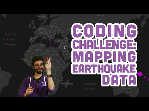 Coding Challenge #57: Mapping Earthquake Data - UCvjgXvBlbQiydffZU7m1_aw
