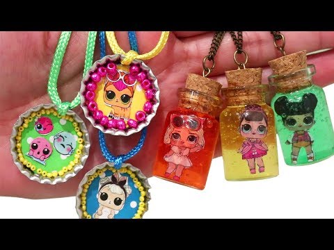 SWTAD DIY Slime Jewelry ! Toys and Dolls Fun for Kids with LOL Surprise Blind Bags - UCGcltwAa9xthAVTMF2ZrRYg