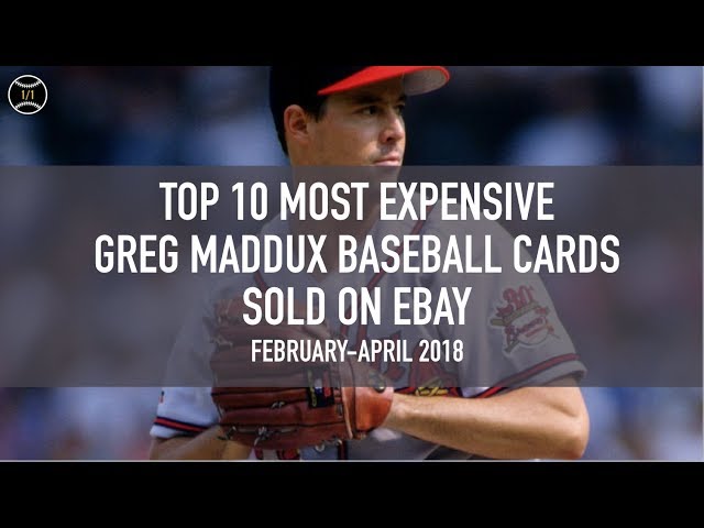 The Best Greg Maddux Baseball Cards to Collect