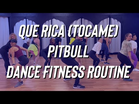 Que Rica (Tocame) *explicit* - Pitbull et al - Dance Fitness - Turn Up - Zumba  - Easy TikTok