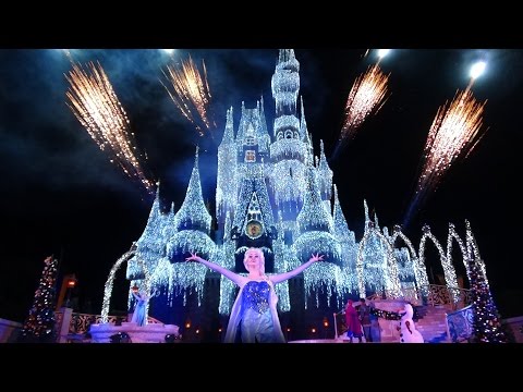 A Frozen Holiday Wish Walt Disney World Castle Lighting Show Magic Kingdom 2014 - UCT-LpxQVr4JlrC_mYwJGJ3Q