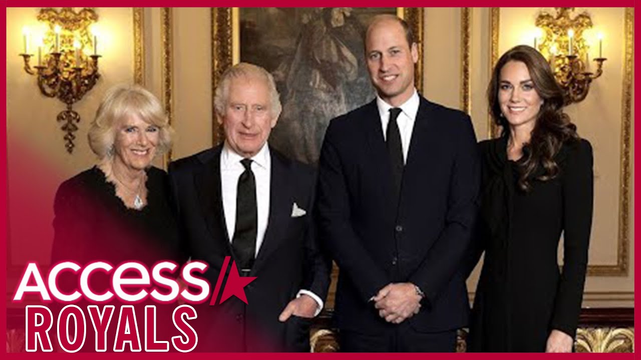 Kate Middleton, Prince William, King Charles & Queen Camilla Pose In New Photo