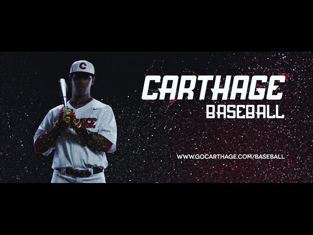 Carthage Baseball Announces Their Schedule for the Season
