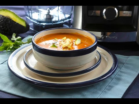 Sopa Azteca en Blender Vitamix - UCvg_5WAbGznrT5qMZjaXFGA