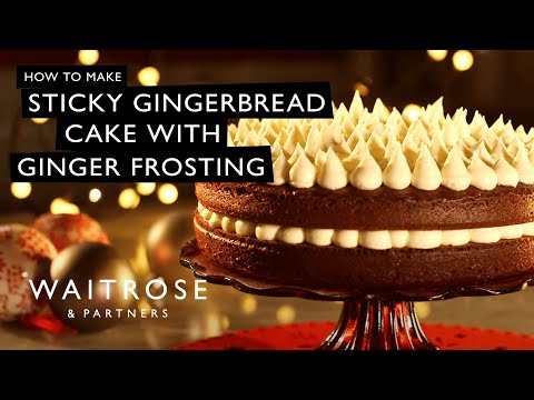 Sticky Gingerbread Cake with Ginger Frosting | Waitrose - UCFNJOpACpCFRH_Fm_66L3iw