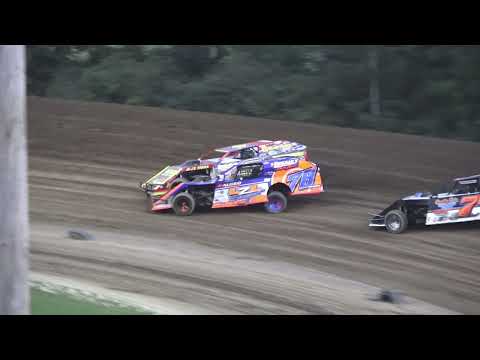 IMCA A-Feature at Crystal Motor Speedway, Michigan on 09-17-2022!! - dirt track racing video image