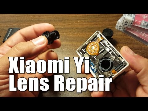 How To Replace Damaged Xiaomi Yi Lens - UCX3eufnI7A2I7IkKHZn8KSQ