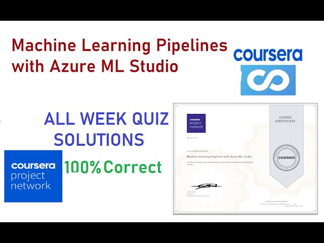 Coursera’s Azure Machine Learning Course