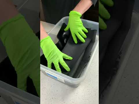 How to clean a giant mouse pad #shorts
