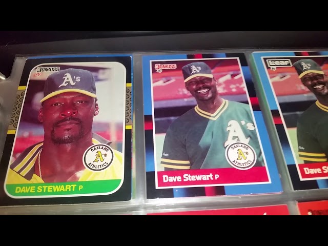 Dave Stewart’s Baseball Card is a Must-Have for Collectors