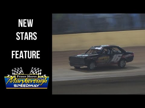Junior Sedans New Stars - Final - Maryborough Speedway - 7/10/2023 - dirt track racing video image